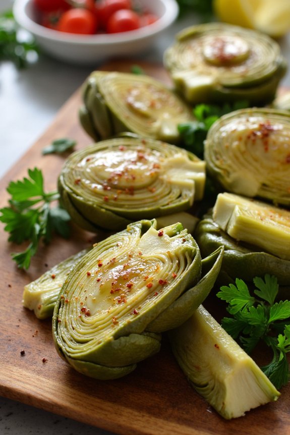 marinated artichoke hearts recipe