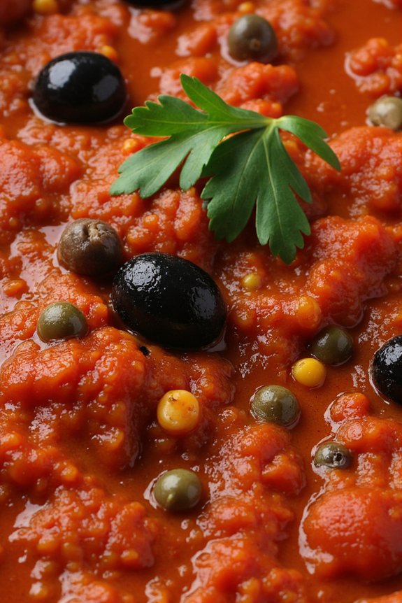 mediterranean olive caper marinara