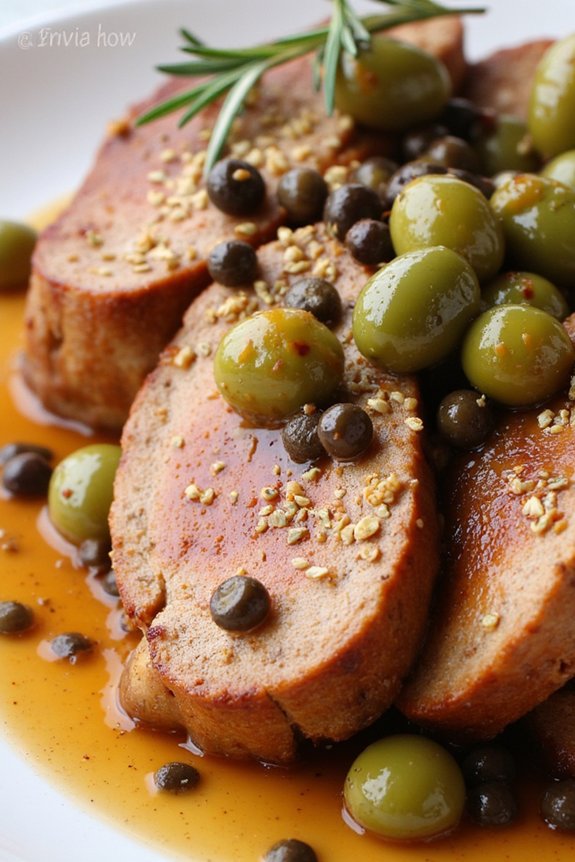 mediterranean olive caper pork loin