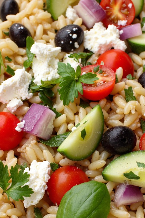 mediterranean orzo salad recipe