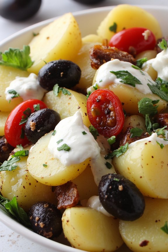 mediterranean potato salad recipe