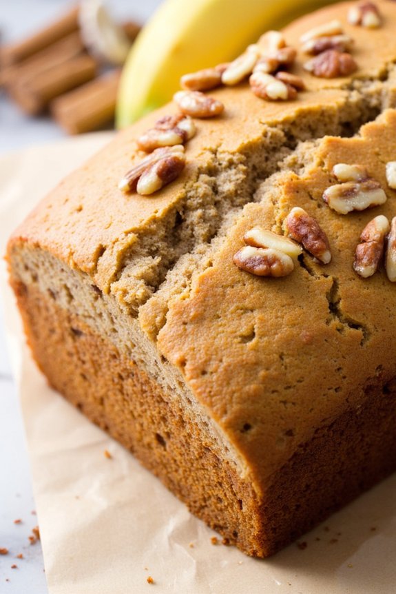 moist ricotta banana bread