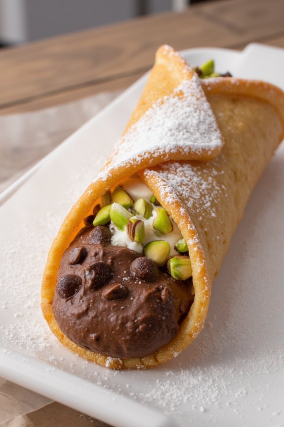nutella filled cannoli recipe