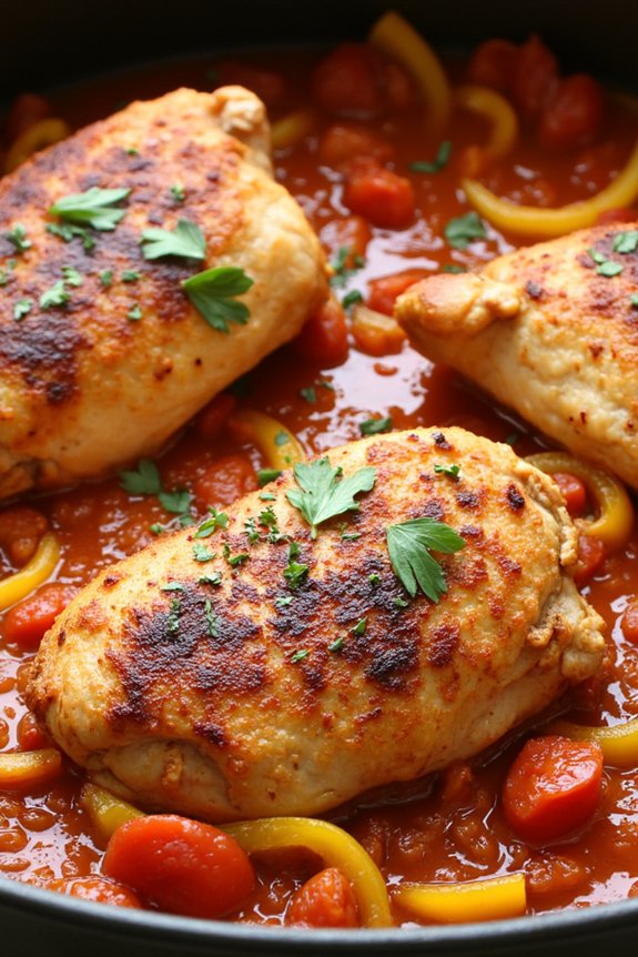 one pot chicken cacciatore recipe