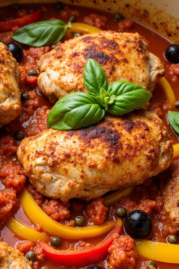 one pot chicken cacciatore recipe