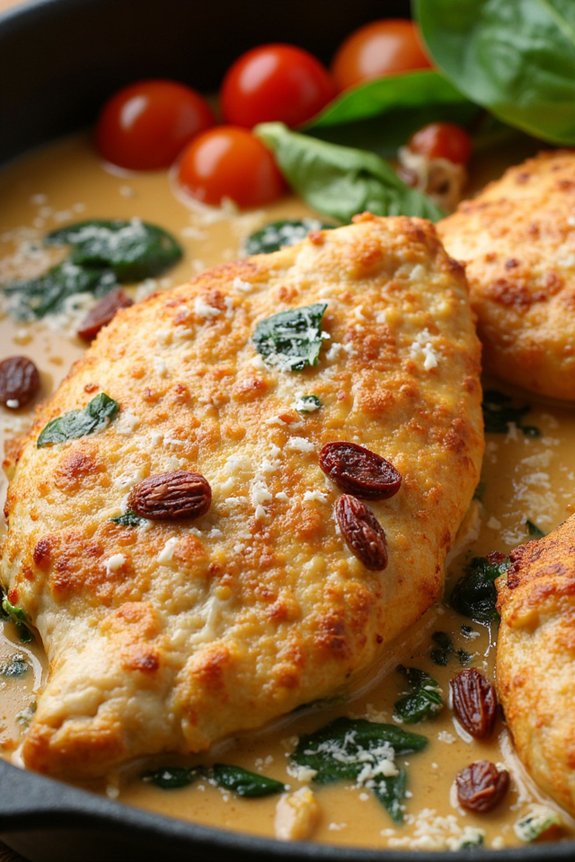 one pot creamy tuscan chicken