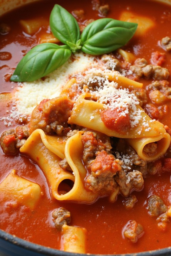 one pot lasagna soup recipe