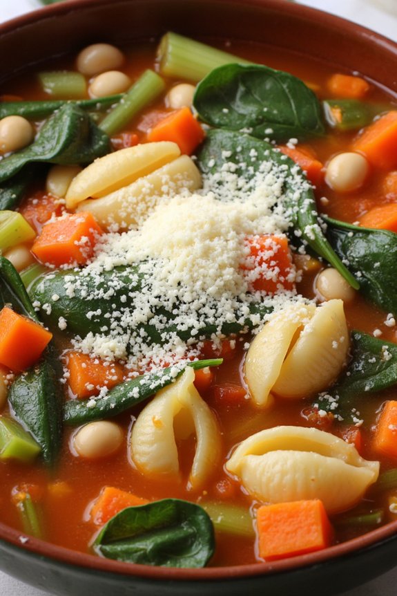 one pot minestrone soup recipe