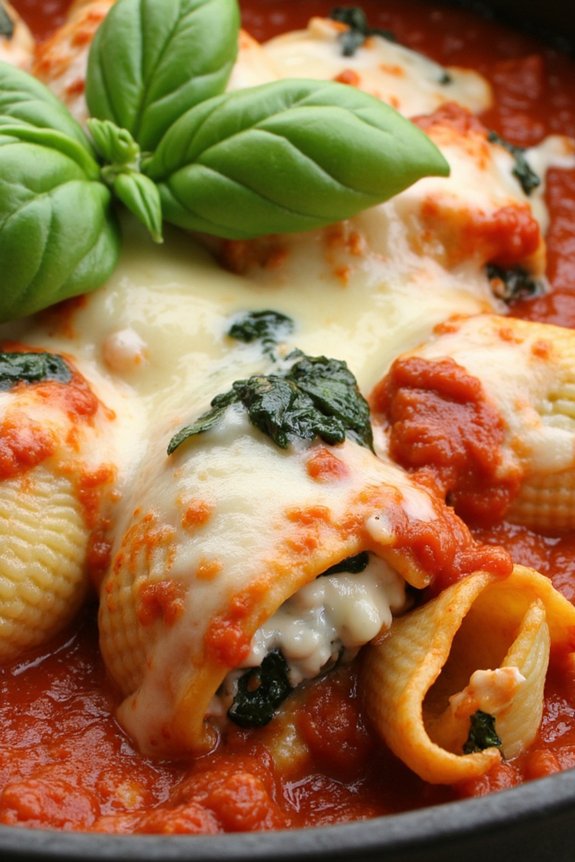 one pot stuffed pasta dish