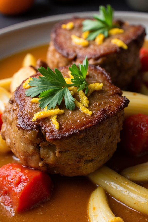 orange fennel veal shanks