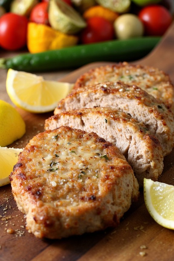 parmesan crusted pork chops recipe