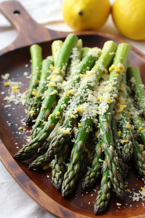 parmesan lemon asparagus delight