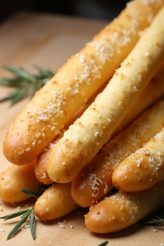 parmesan rosemary breadsticks recipe