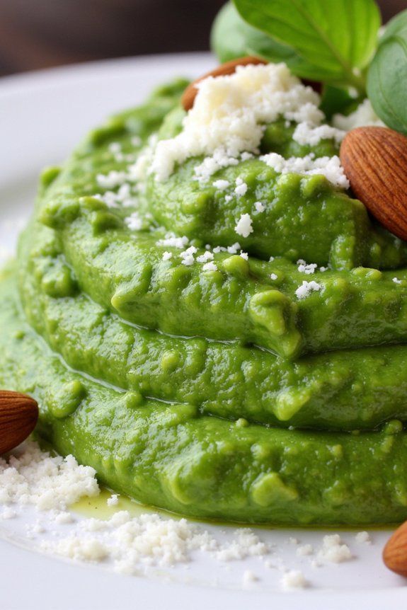 peppery nutty arugula pesto
