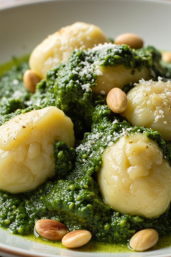 pesto gnocchi vibrant flavors
