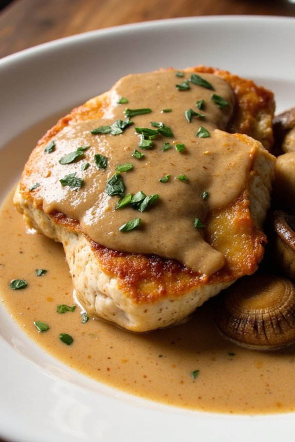 pork marsala with mushrooms