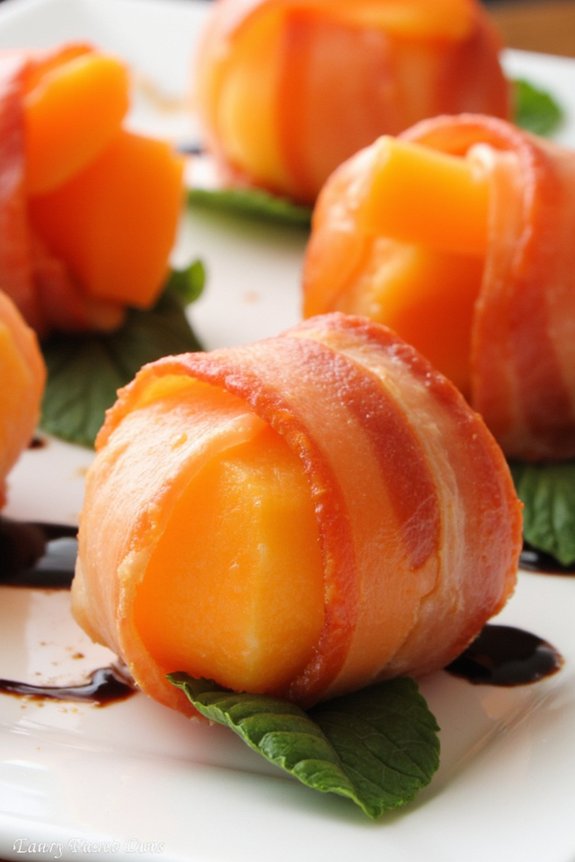 prosciutto and melon appetizer