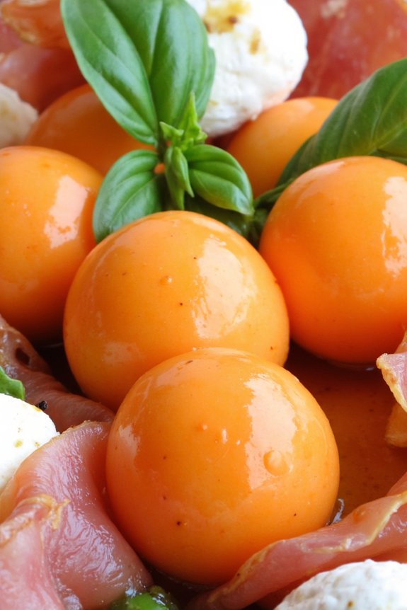 prosciutto and melon delight