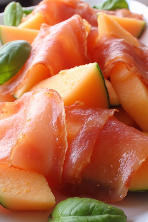 prosciutto melon appetizer delight