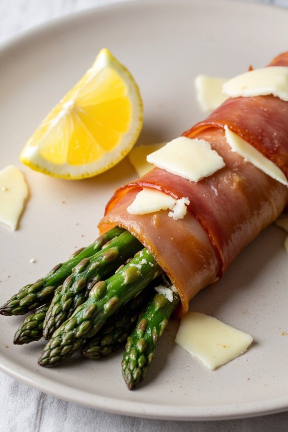 prosciutto wrapped asparagus appetizer