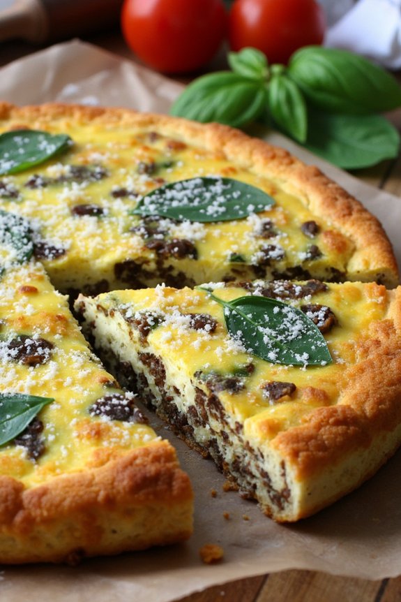 protein packed italian frittata delight