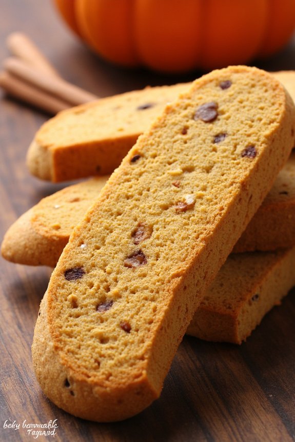 pumpkin spice biscotti recipe
