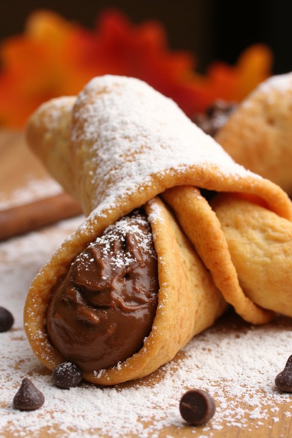 pumpkin spice cannoli delight