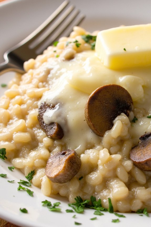 quick and creamy risotto