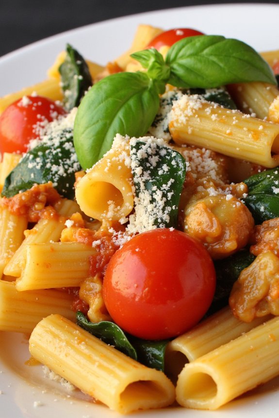 quick flavorful pasta dish