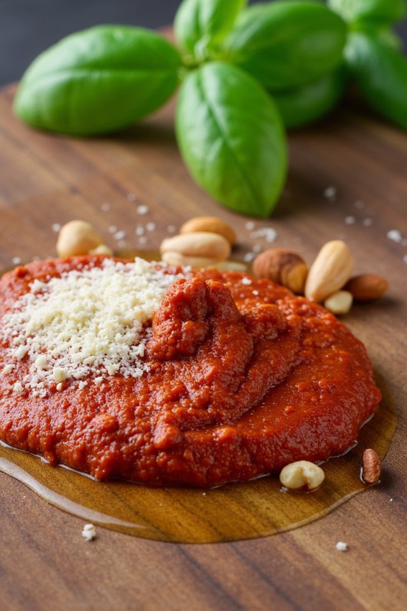 red pepper hazelnut pesto delight