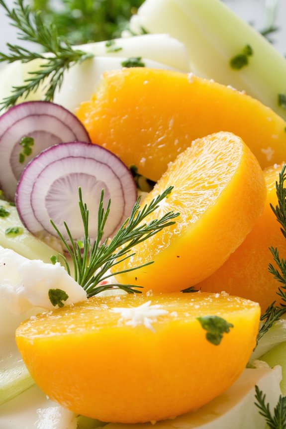 refreshing fennel orange salad