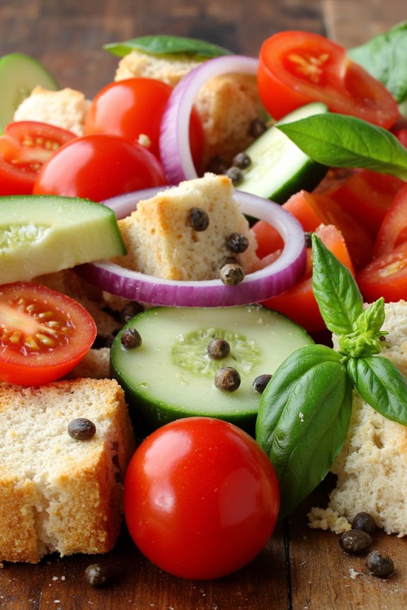 refreshing summer bread salad