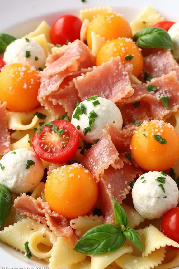 refreshing summer pasta salad