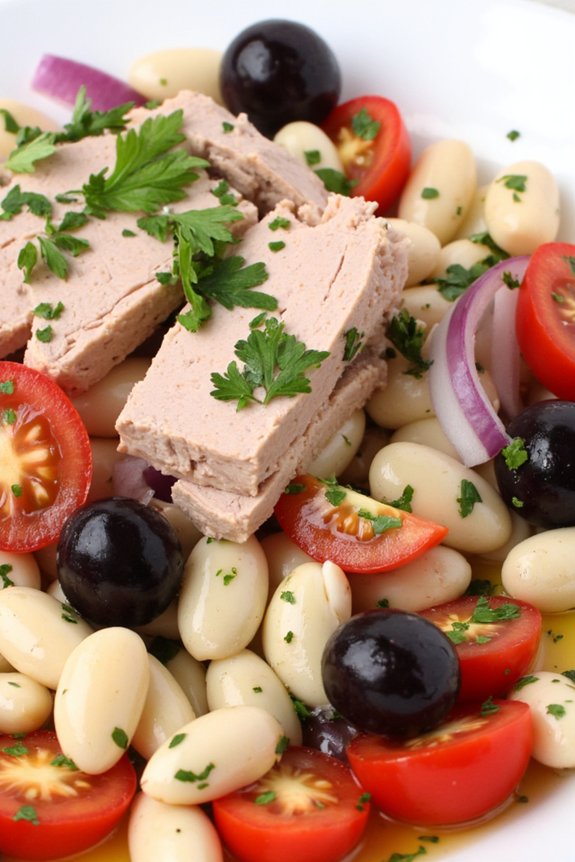 revitalizing protein packed salad