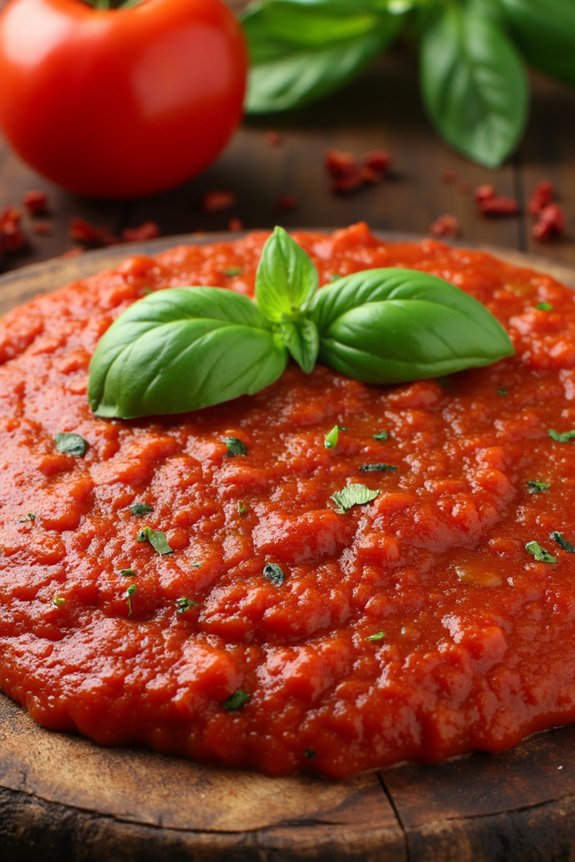 rich flavorful marinara sauce