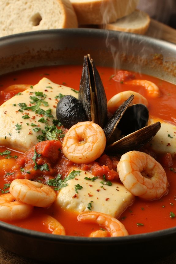 rich venetian seafood stew