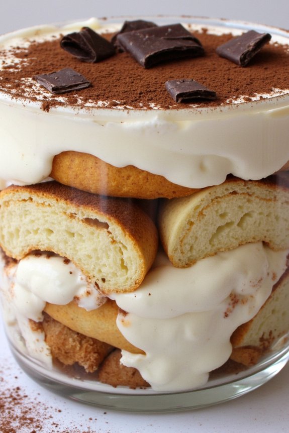 ricotta infused tiramisu delight