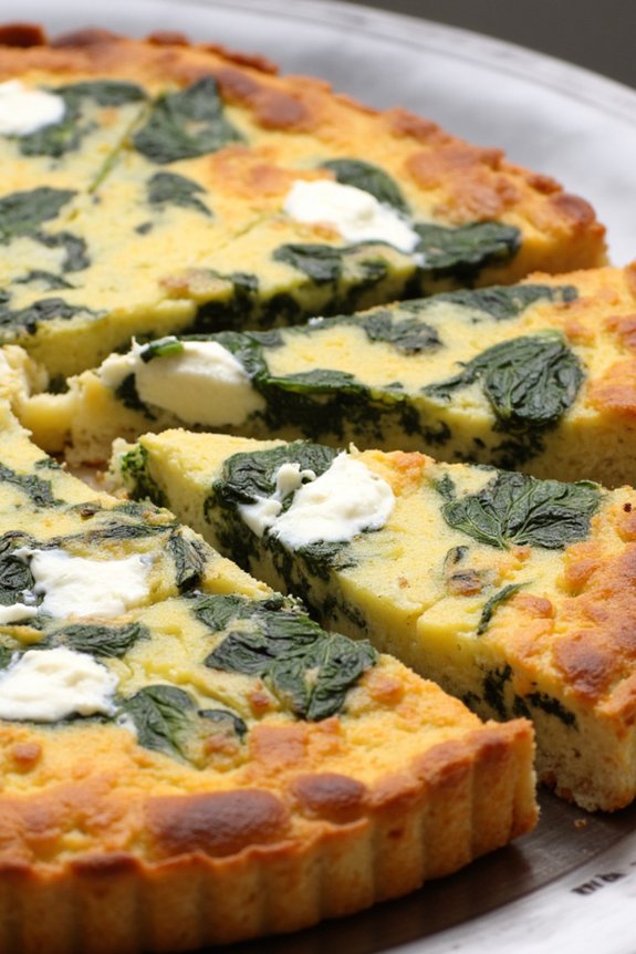 ricotta spinach frittata recipe