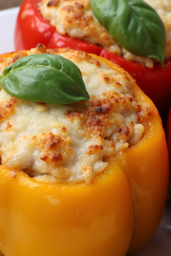 risotto filled bell pepper recipe