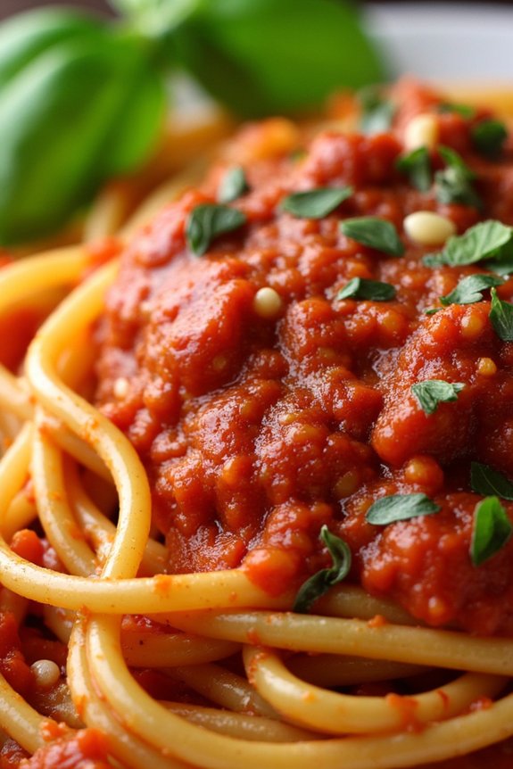 roasted garlic herb marinara