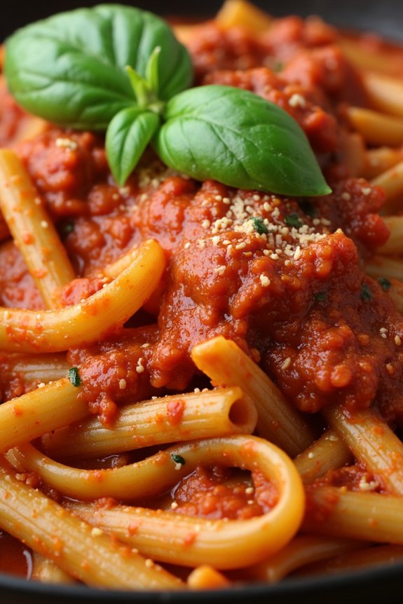 roasted garlic marinara sauce