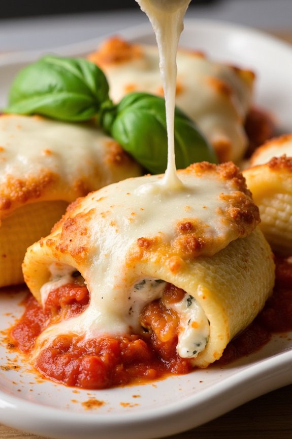 roasted pepper goat cheese shells