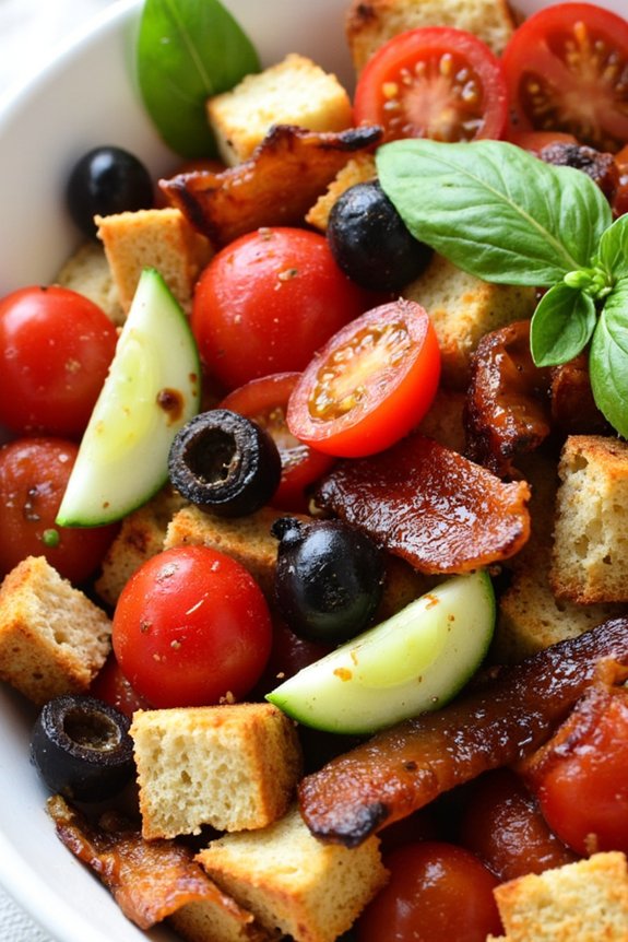 roasted red pepper salad