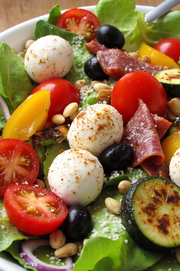 roasted vegetable salad recipe