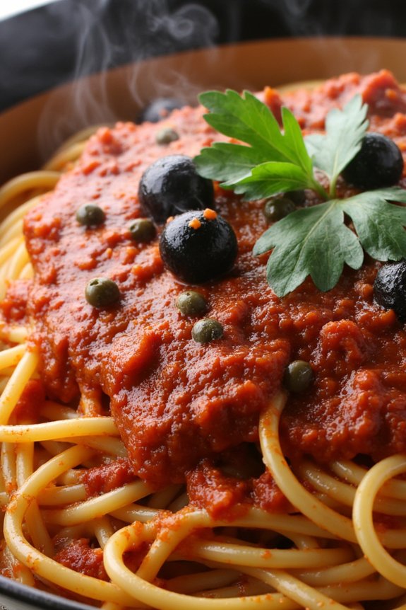 robust italian pasta sauce