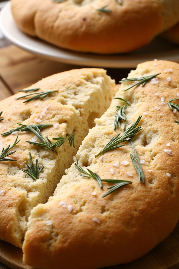 rosemary sea salt focaccia