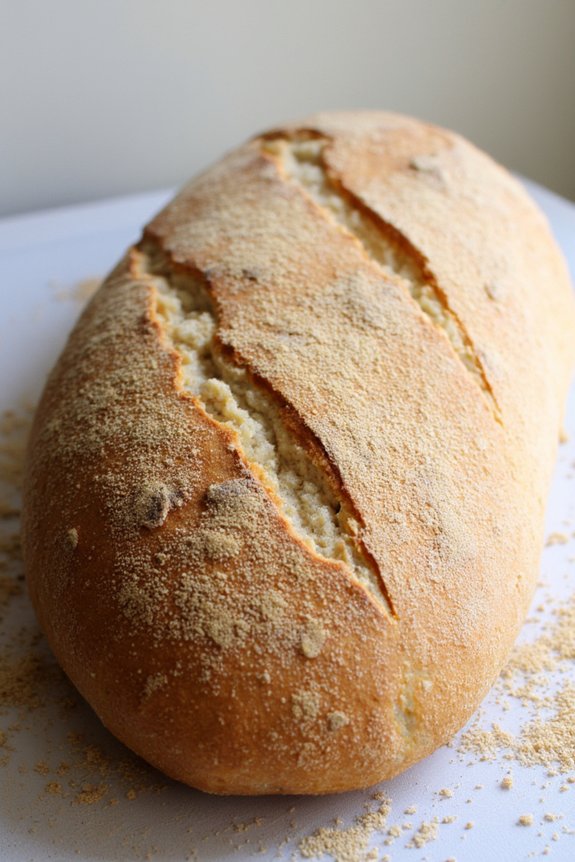 rustic italian sourdough bread