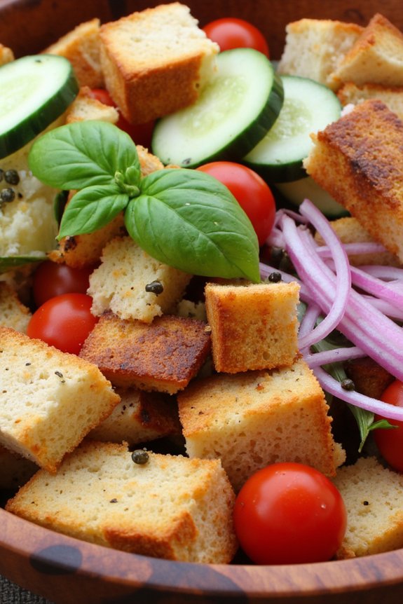 rustic tuscan bread salad