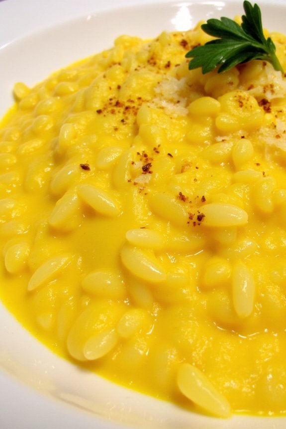 saffron infused creamy risotto recipe