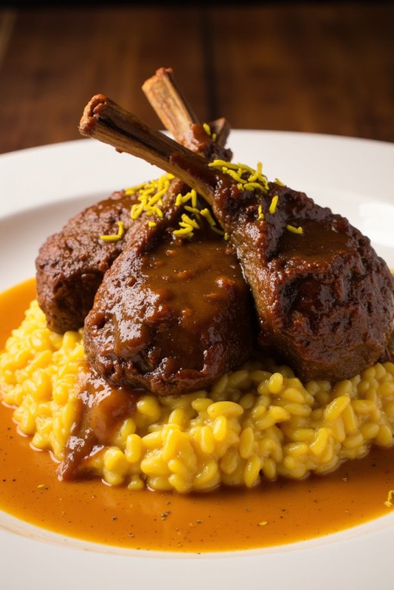 saffron osso buco risotto